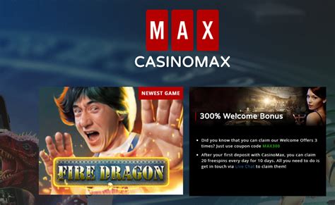 max casino bonus
